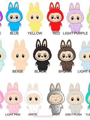 Labubu Cutouts Props