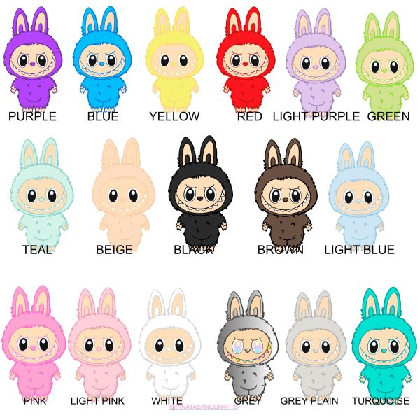 Labubu Cutouts Props