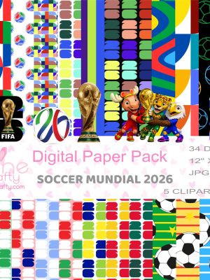 Mundial Soccer 2026 Digital Paper