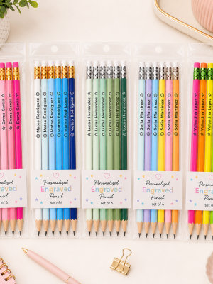 PERSONALIZED NAME PENCILS